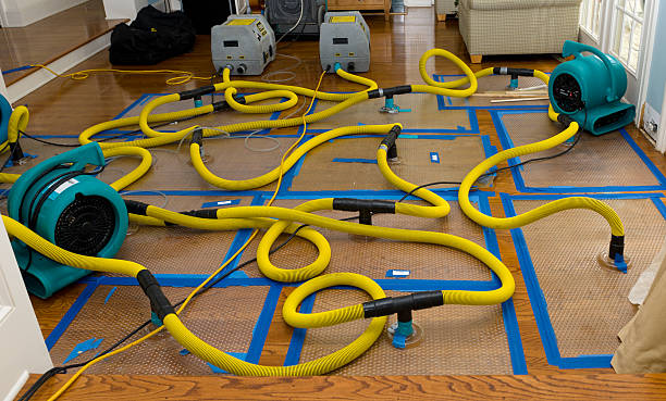 Professional Emergency Water Removal technician working in Thurman, OH